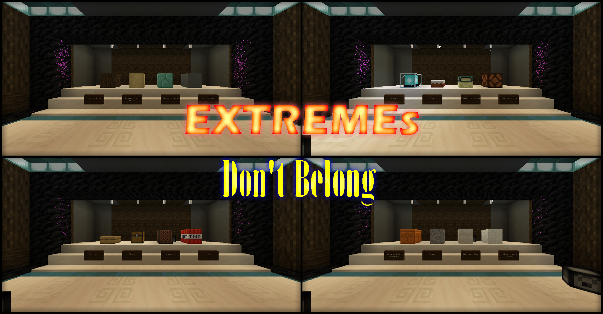 Descarca EXTREME's Don't Belong pentru Minecraft 1.14.2